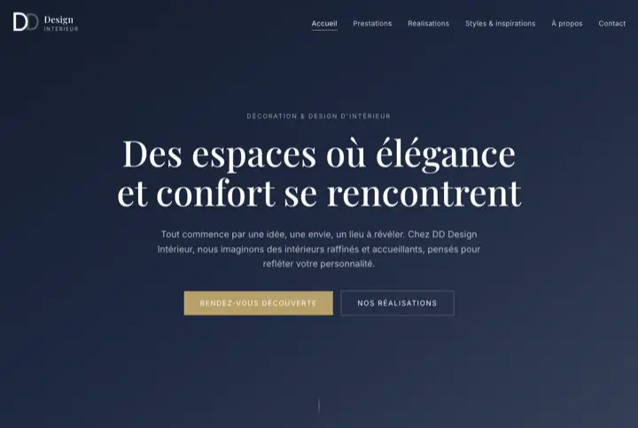 Site DD Design Intérieur